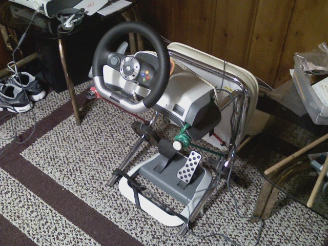 Steering Wheel Setup on a budget